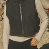 FBI S08 Missy Peregrym Black Quilted Vest