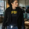 FBI S08 Missy Peregrym Black Wool
