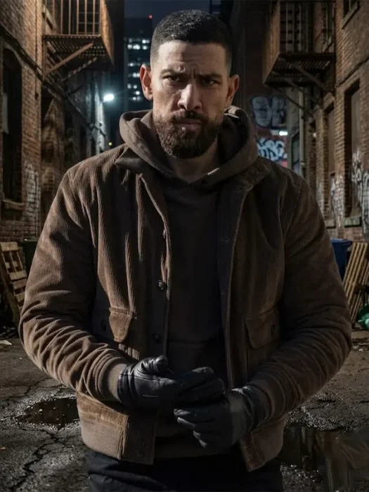 FBI S08 Zeeko Zaki Brown Corduroy Jacket
