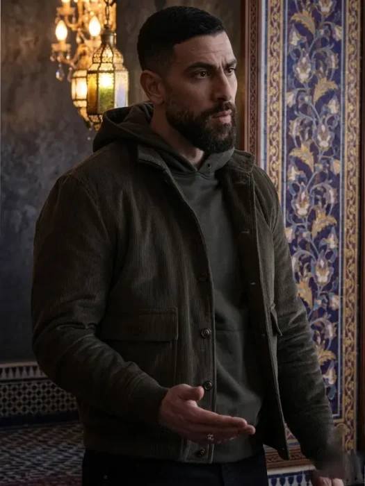 FBI Zeeko Zaki Brown Corduroy Jacket