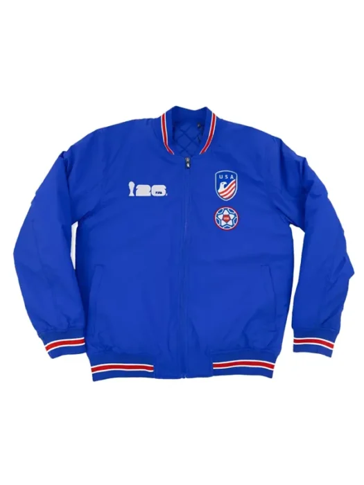 FIFA World Cup 2026 USA Blue Bomber Jacket