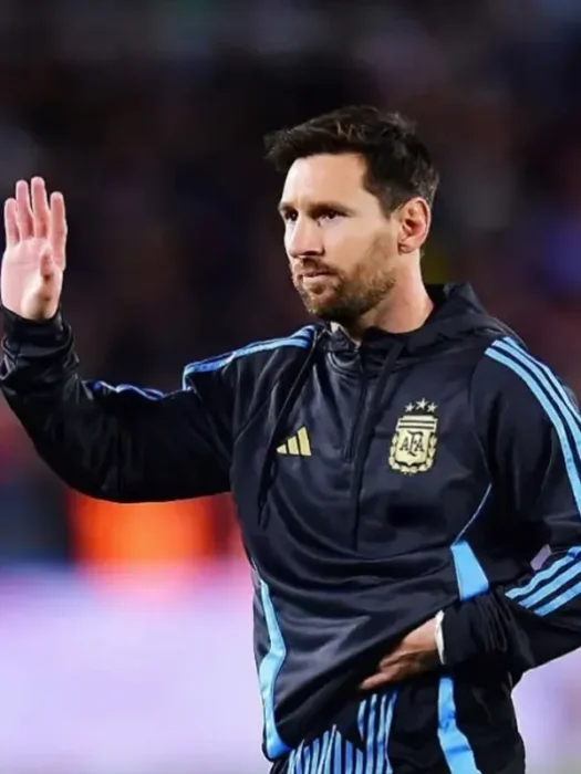FIFA World Cup Lionel Messi Black Jacket