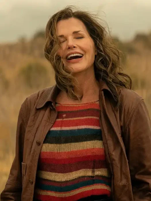 Geena Davis The Boroughs S01 Leather Jacket