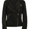 General Hospital Kristina Davis Suede Moto Jacket