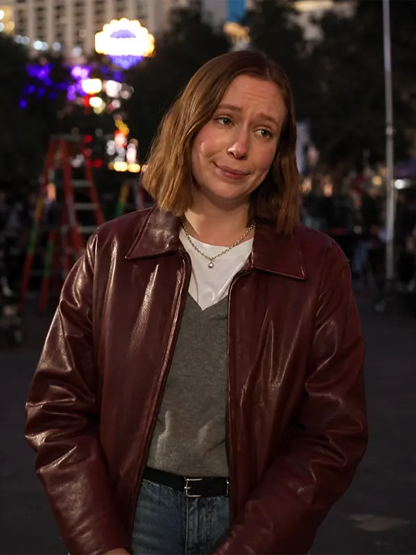 Hacks S05 Ava Daniels Hannah Einbinder Leather Jacket