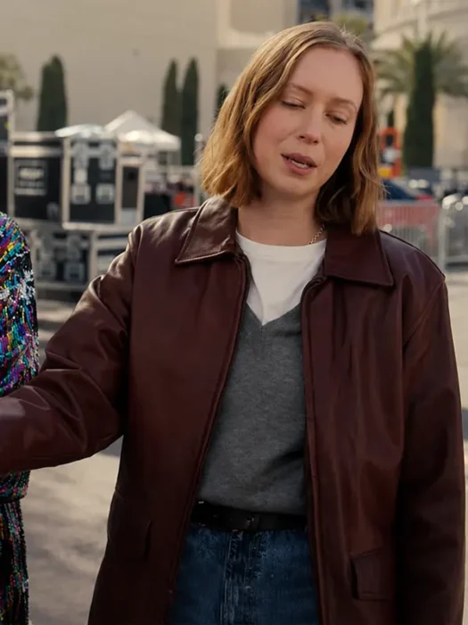 Hacks S05 Ava Daniels Leather Jacket