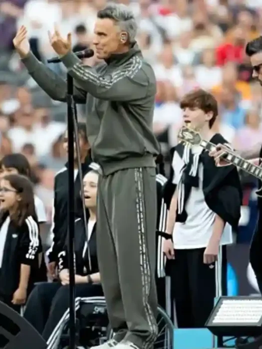 Half-Time Show 2026 Robbie Williams Jacket
