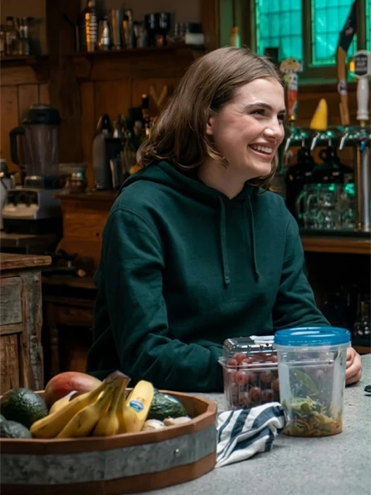 Hannah Wells Off Campus Green Hoodie