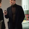 Hart Hoxton CIA 2026 Tom Ellis Blue Wool Coat