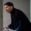 Hart Hoxton CIA Tom Ellis Blue Wool Coat