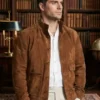 In the Grey Henry Cavill Brown Jacket