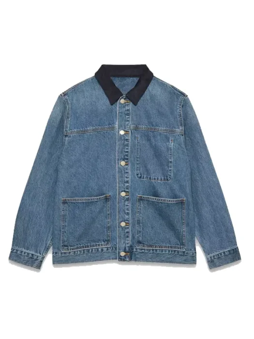 Indiana Fever v Connecticut Sun Lexie Hull Denim Jacket
