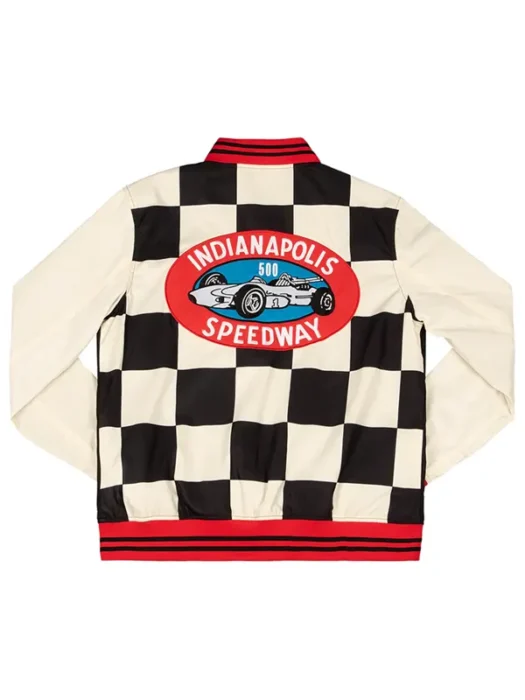 Indy 500 Caitlin Clark Varsity Back Jacket