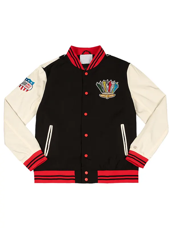 Indy 500 Caitlin Clark Varsity Front Jacket