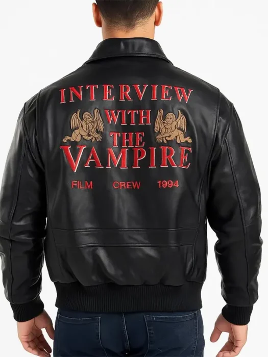 Interview with the Vampire Crew Leather Jacket