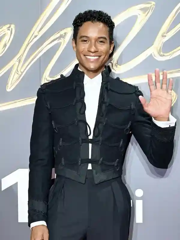 Jaafar Jackson Michael Premiere Black Jacket