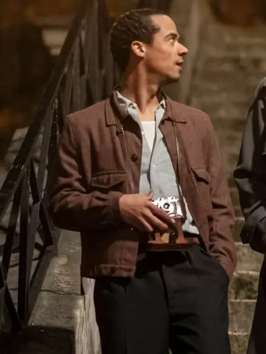 Jacob Anderson Interview With The Vampire Brown Jacket