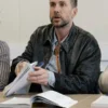 Jason Ross Trying Leather Jacket