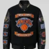 Jeff hamilton Knicks 2026 Basketball Champions Jacket