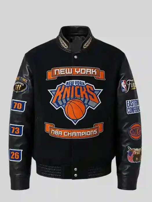 Jeff hamilton Knicks 2026 Basketball Champions Jacket