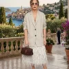 Jennifer Lopez Office Front Romance Promo 2026 Beige Blazer