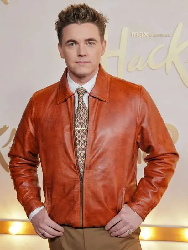 Jesse McCartney Hacks S05 Premiere Leather Jacket