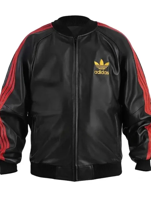 Jonathan Davis Leather Tracksuit Front