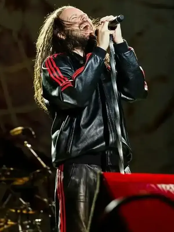 Jonathan Davis Leather Tracksuit