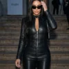 Kim Kardashian Monaco Grand Prix 2026 Black Jacket