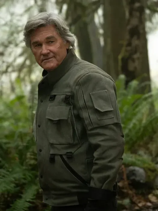Kurt Russell Monarch Legacy of Monsters S01 Green Jacket