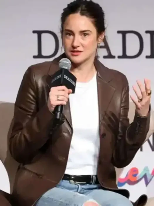 LA 2026 Shailene Woodley Brown Coat