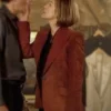Ladies First Rosamund Pike Alex Fox Suede Blazer
