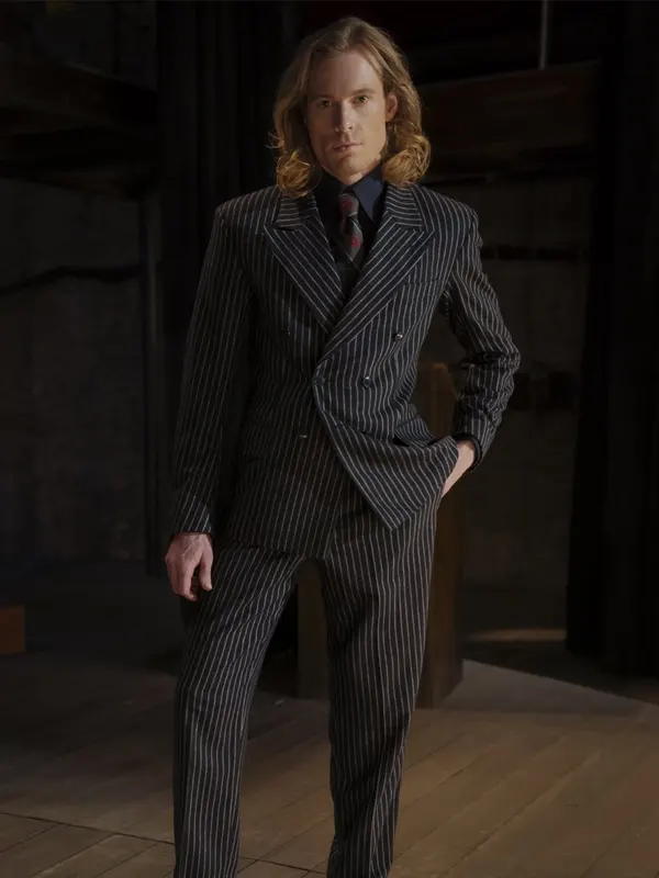 Lestat de Lioncourt Black Stripe Coat