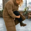Let’s Love Malin Akerman Puffer Coat