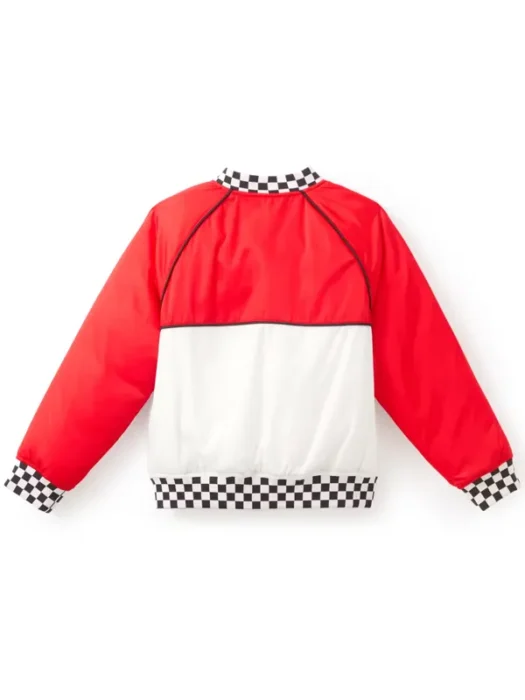 Lightning McQueen Racing Legend Red Back Jacket