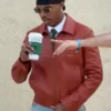 Lil Baby Paris Fashion Week 2026 Louis Vuitton Leather Jacket