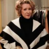 Linda Emond Donna Only Murders In The Building S03 Stripe Coat