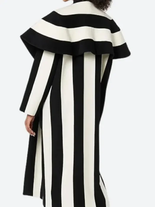 Linda Emond Donna Only Murders In The Building Stripe Coat