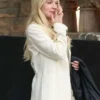 Lindsay Lohan Count Me Lies Off White Blazer