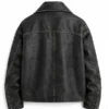 London Lily Collins Black Jacket