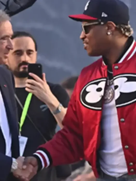 Louis Vuitton Show Future Satin Jacket