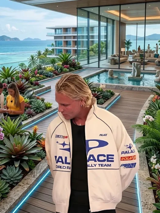 Love Island George Knight White Jacket