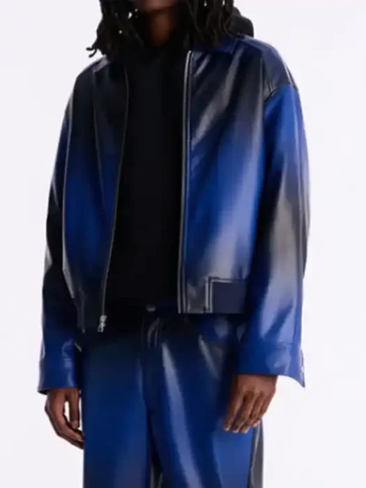 Love Island USA S08 Gabriel Vasconcelos Leather Jacket