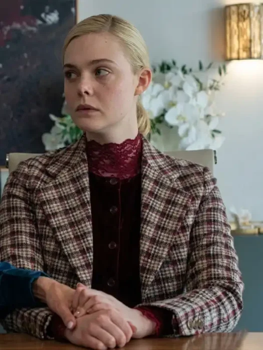 Margo’s Got Money Troubles Elle Fanning Blazer