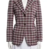 Margo’s Got Money Troubles Elle Fanning Plaid Blazer