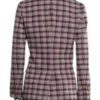 Margo’s Got Money Troubles Elle Fanning Plaid Blazer Back