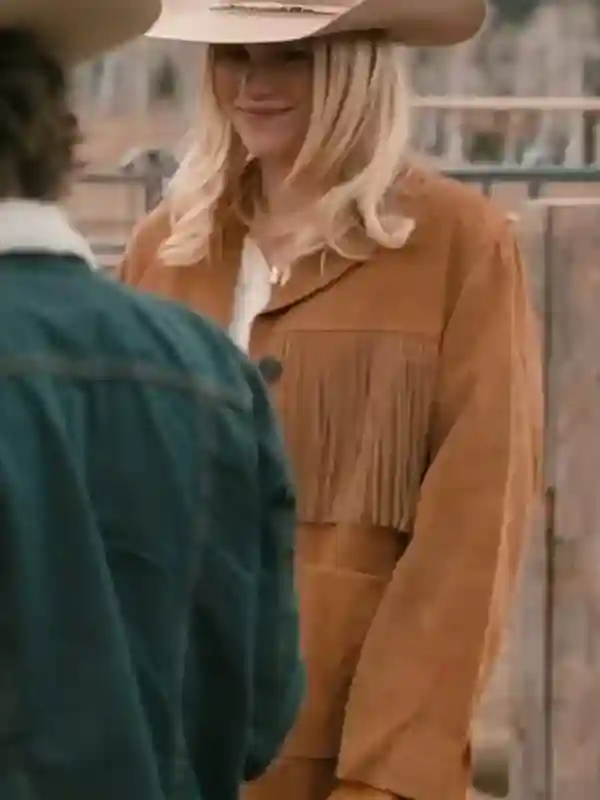 Marshals Dolly Weaver Fringe Jacket