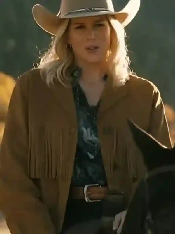 Marshals Dolly Weaver Suede Jacket