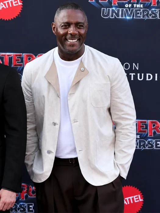 Masters Of The Universe Premiere Idris Elba Jacket