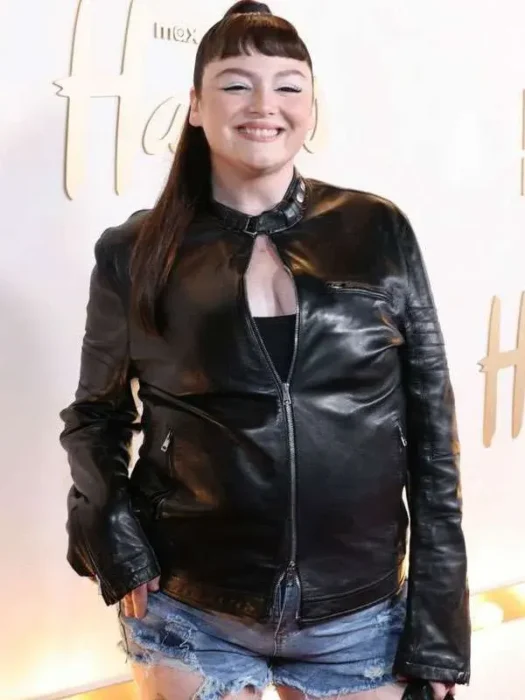Megan Stalter Hacks S05 Premiere Black Jacket